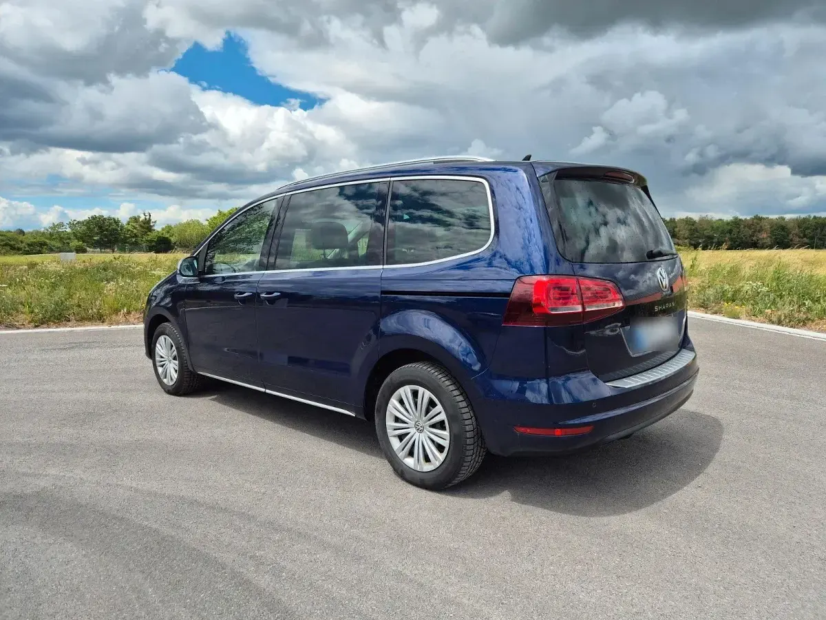 Gebraucht VW Sharan Highline 184 PS (135 kW) 2017 Blau Van / Kleinbus