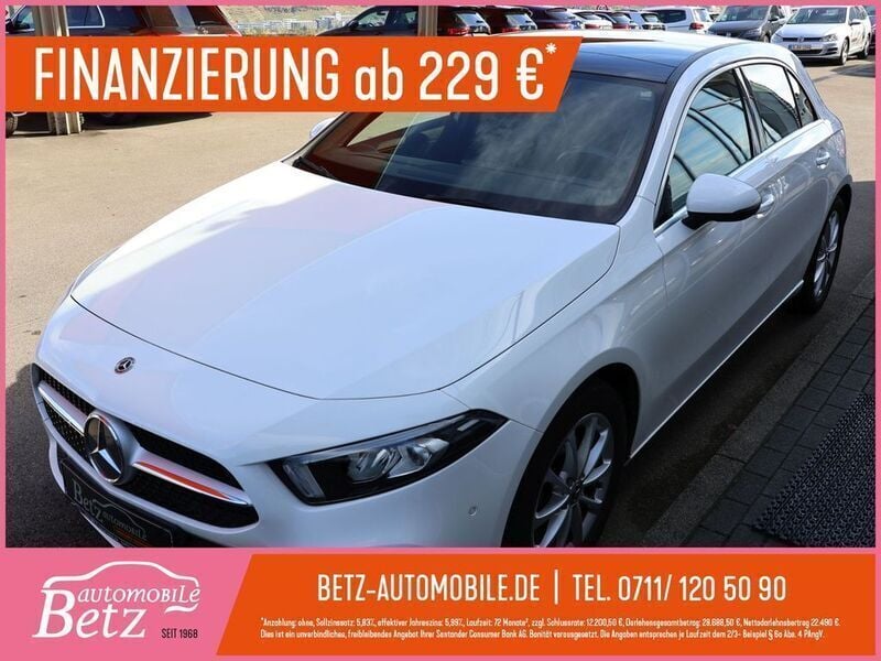 Weiß (polarweiss unilack) Gebraucht 2018 Mercedes A220 Limousine | 21.990 € (Guter Preis) - Bild 1/4