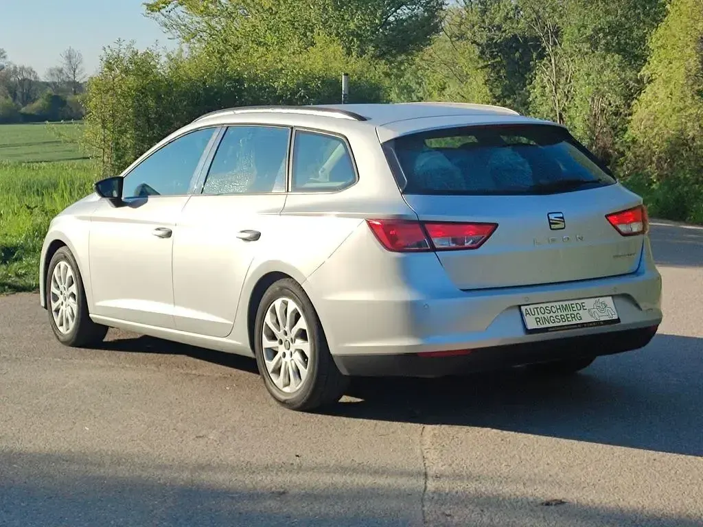 Gebraucht Seat Leon ST Ecomotive 110 PS (80 kW) 2016 Silber Kombi
