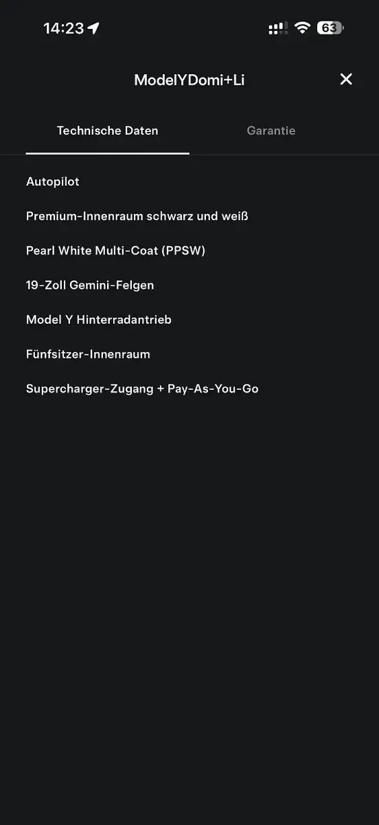 Gebraucht Tesla Model Y Standard Range 2023 Weiß SUV