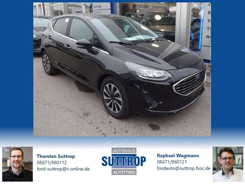 Gebraucht Ford Fiesta Titanium 125 PS (91 kW) 2023 Obsidianschwarz Kleinwagen
