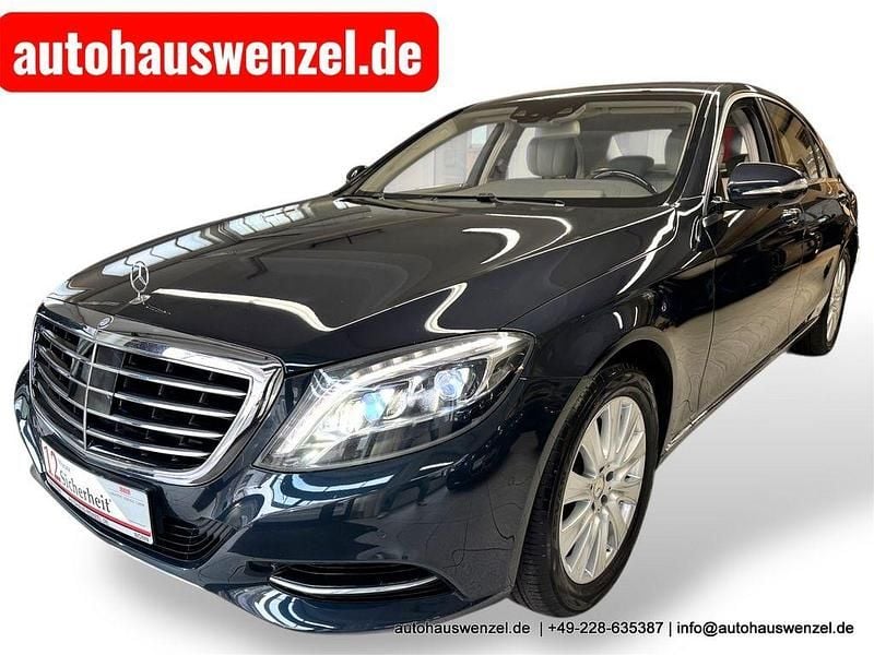 Anthrazitblau (metallic) Gebraucht 2014 Mercedes S500 Limousine | 35.000 € (Superpreis) - Bild 1/4