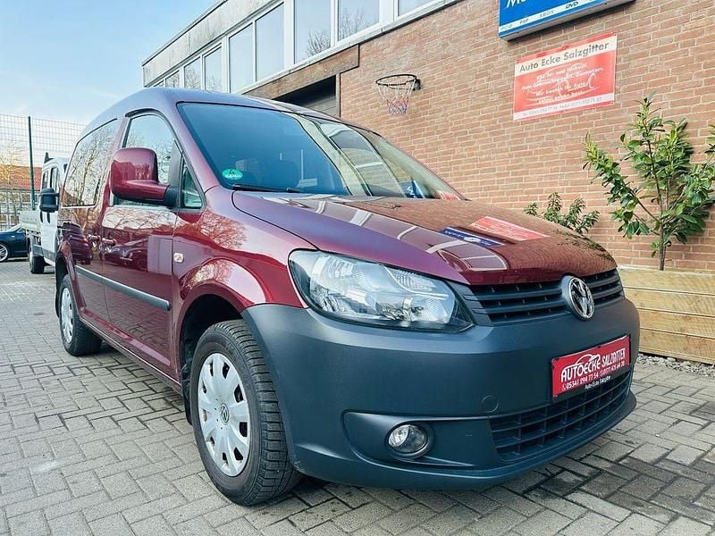 Gebraucht VW Caddy 105 PS (77 kW) 2011 Rot Van / Kleinbus