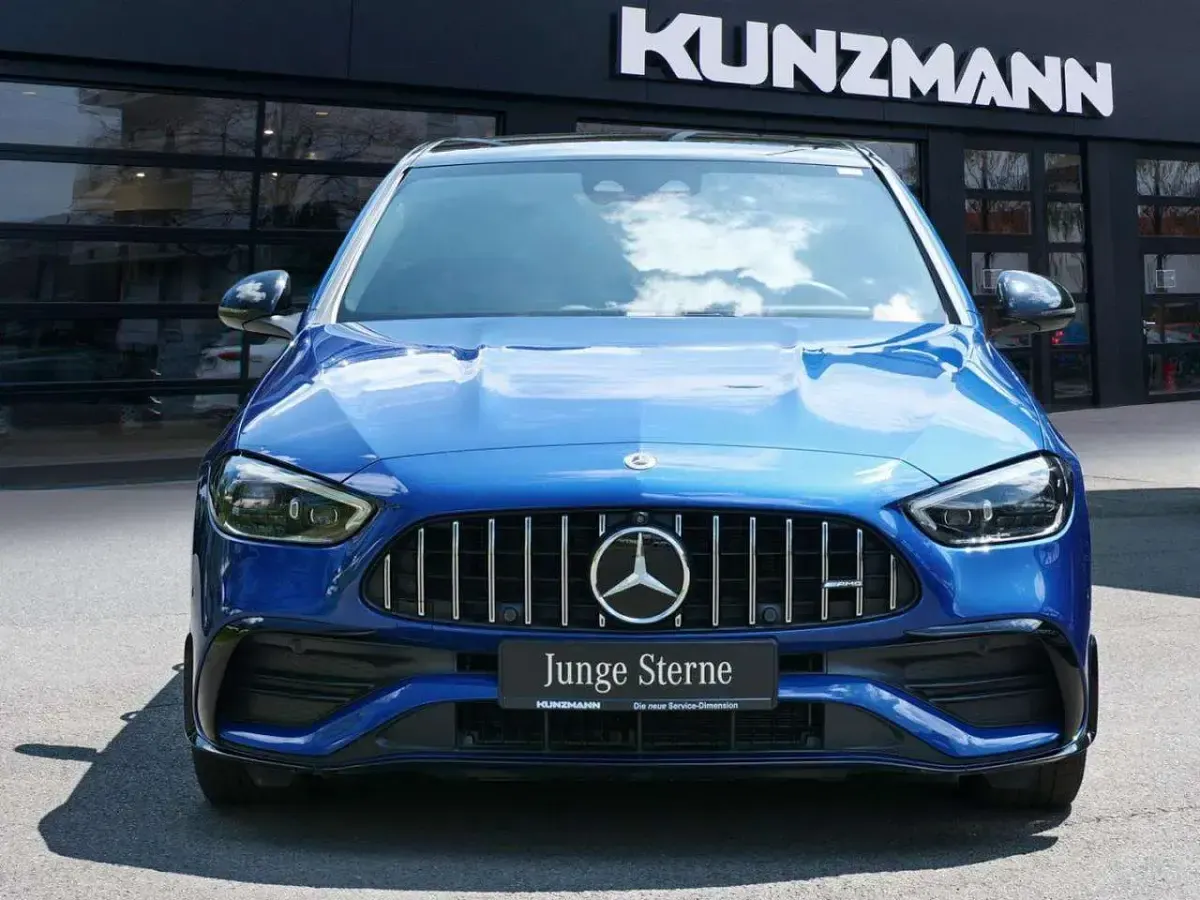 Gebraucht Mercedes C43 AMG AMG 408 PS (300 kW) 2024 Spektralblau metallic Limousine