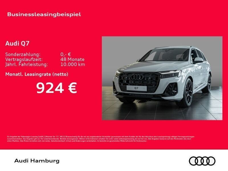 Weiß Neu 2025 Audi Q7 S-Line SUV | 93.109 € (Teuer) - Bild 1/4