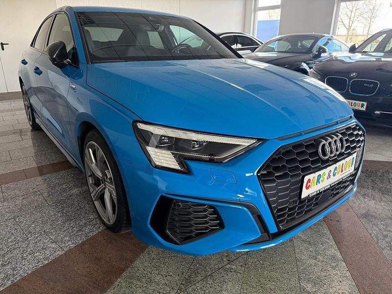 Gebraucht Audi A3 S-Line 110 PS (80 kW) 2021 Blau Limousine