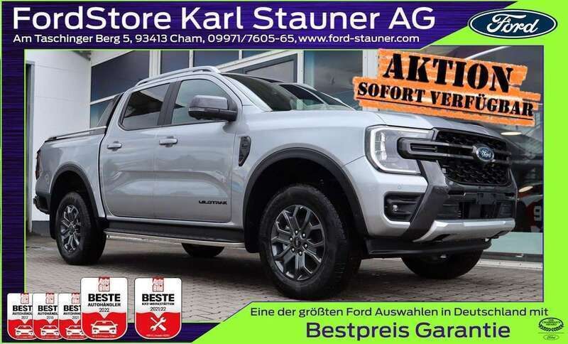 Silver metallic Neu 2025 Ford Ranger Wildtrack Abholung | 54.121 € (Fairer Preis) - Bild 1/4