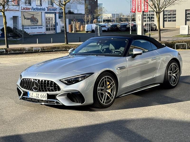 Gebraucht Mercedes SL63 AMG AMG 585 PS (430 kW) 2022 Silber Cabrio