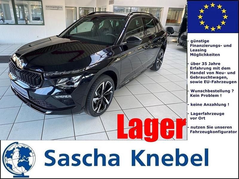 Schwarz Neu 2025 Skoda Kamiq Monte Carlo SUV | 30.950 € (Fairer Preis) - Bild 1/4