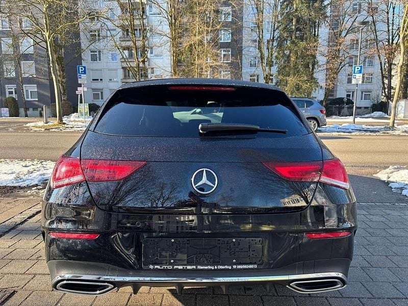 Gebraucht Mercedes CLA220 AMG line 190 PS (139 kW) 2021 Nachtschwarz  unilack Limousine