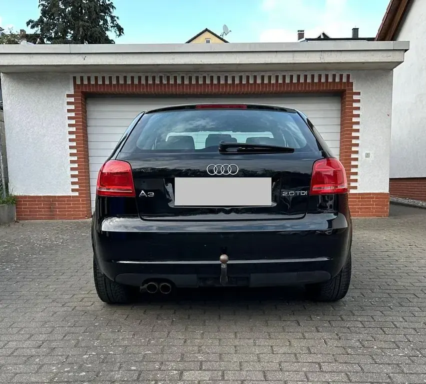 Usata Audi A3 140 CV (102 kW) 2009 Nero Utilitaria