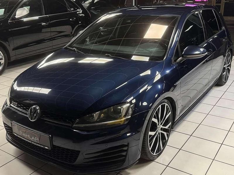 Gebraucht VW Golf VII GTD 184 PS (135 kW) 2014 Blau Kleinwagen
