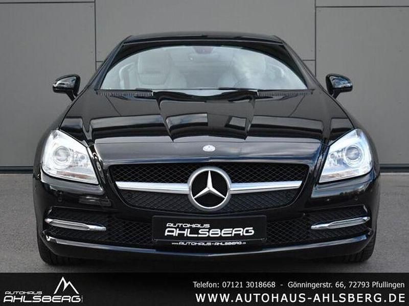 Gebraucht Mercedes SLK200 184 PS (135 kW) 2015 Obsidianschwarz  lack Cabrio