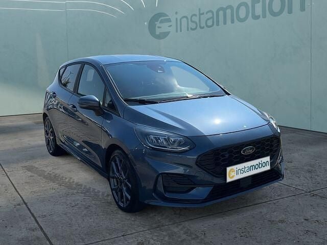 Blau Gebraucht 2023 Ford Fiesta ST-Line Kleinwagen | 19.290 € (Teuer) - Bild 1/2