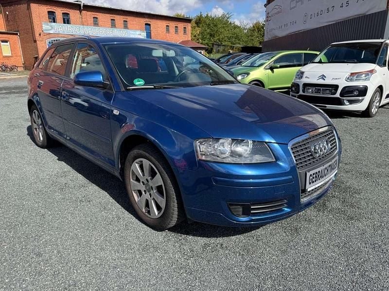 Blau Gebraucht 2008 Audi A3 Sportback Ambiente Kombi | 5.999 € (Teuer) - Bild 1/4