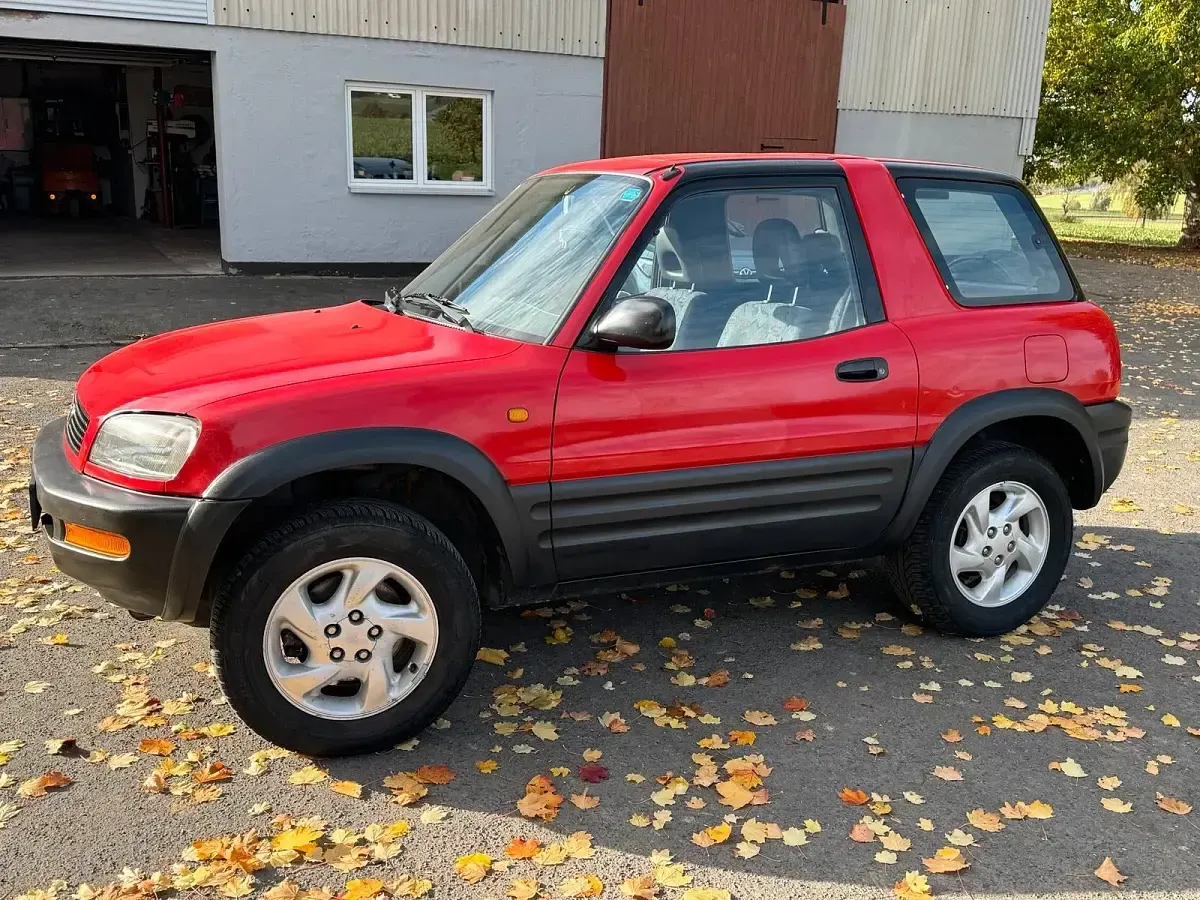 Gebraucht Toyota RAV4 128 PS (94 kW) 1997 Rot SUV