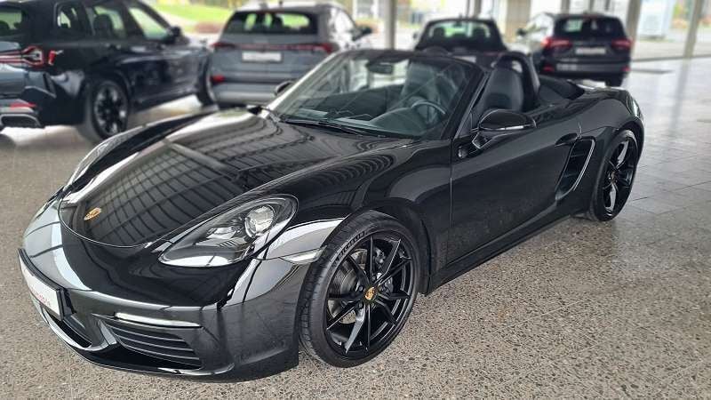 Schwarz Gebraucht 2020 Porsche 718 Boxster Cabrio | 62.900 € (Fairer Preis) - Bild 1/4
