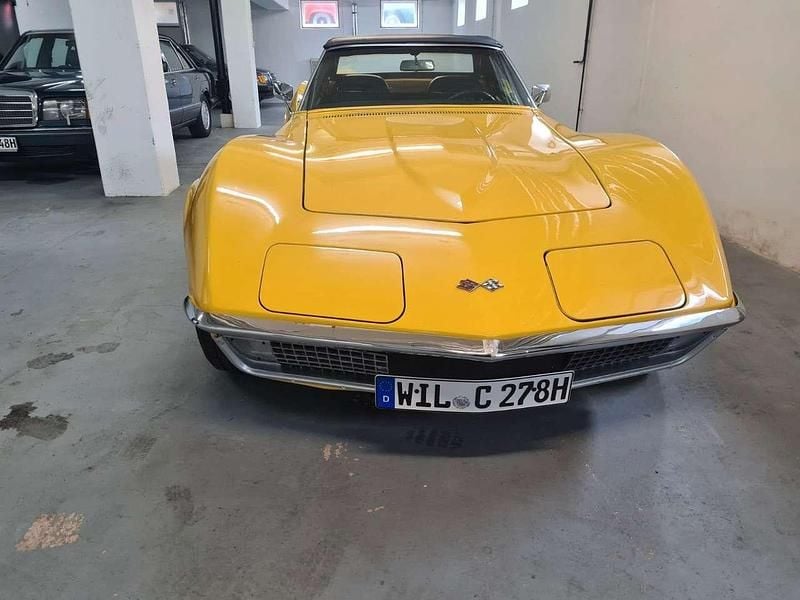 Gelb Gebraucht 1971 Corvette Stingray Cabrio | 45.000 € - Bild 1/4