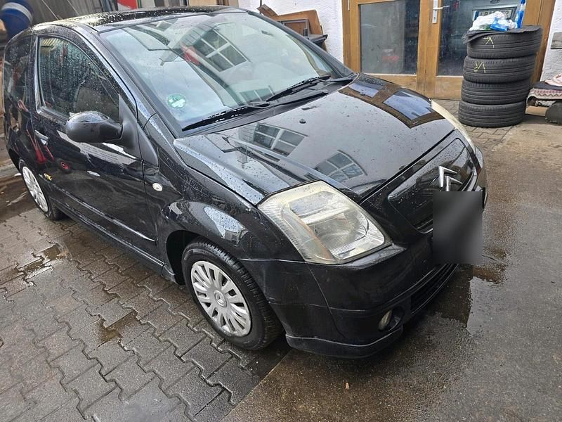 Gebraucht Citroën C2 64 PS (47 kW) 2007 Schwarz Kleinwagen