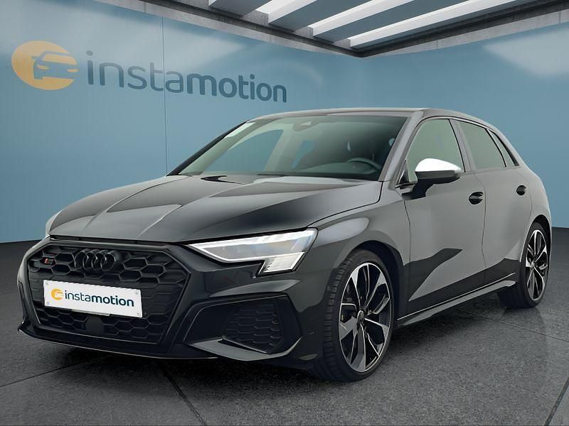 Schwarz Gebraucht 2023 Audi S3 Sportback Kleinwagen | 42.749 € (Fairer Preis) - Bild 1/4