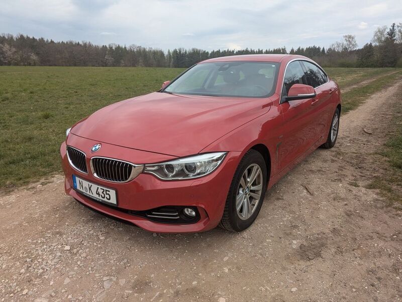 Rot Gebraucht 2016 BMW 420 Gran Coupé Luxury Line Coupé | 18.000 € (Fairer Preis) - Bild 1/4