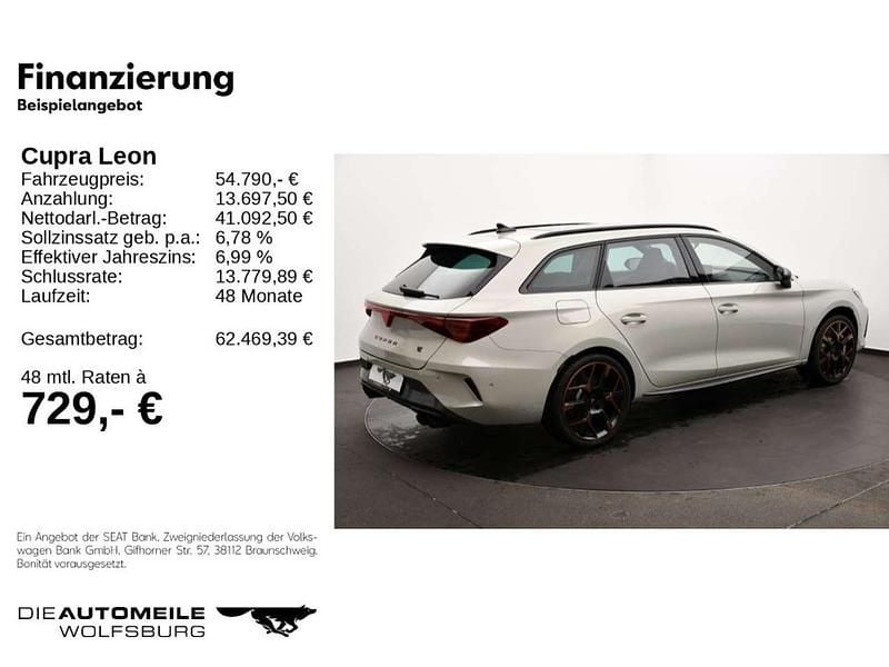 Neu Cupra Leon VZ 333 PS (244 kW) 2025 Grau Limousine