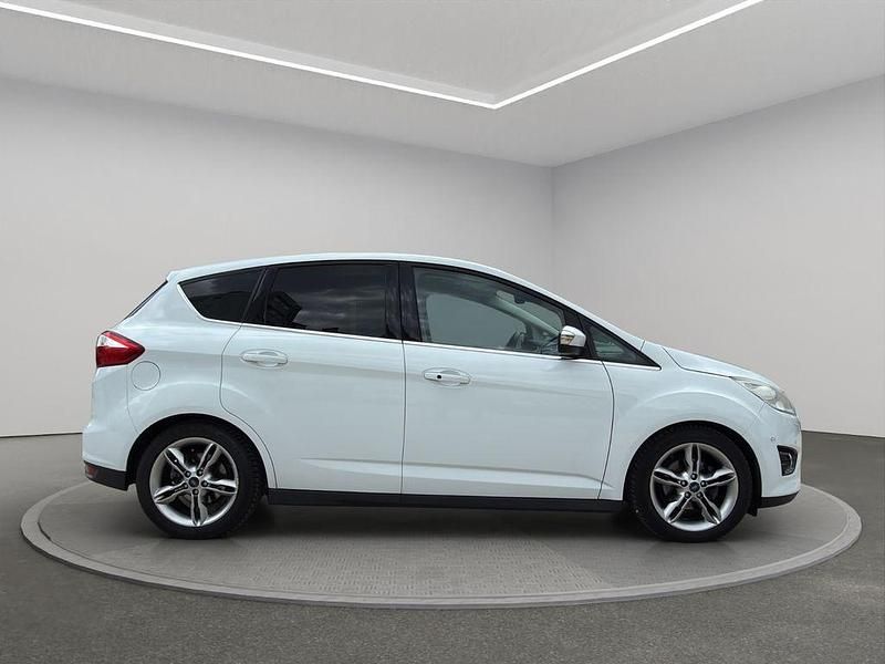 Gebraucht Ford C-MAX Titanium 125 PS (91 kW) 2013 Weiß Van / Kleinbus