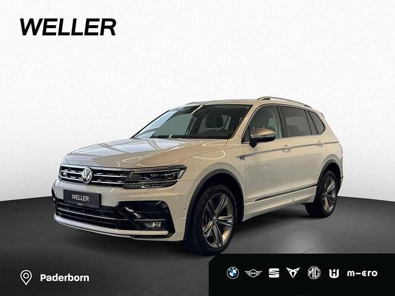 Weiss Gebraucht 2019 VW Tiguan Allspace Highline SUV | 30.850 € (Etwas zu teuer) - Bild 1/4