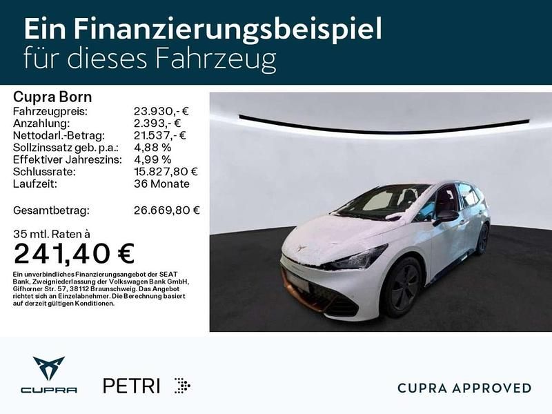 Gebraucht Cupra Born 150 kW (204 PS) 2022 Weiß Kleinwagen