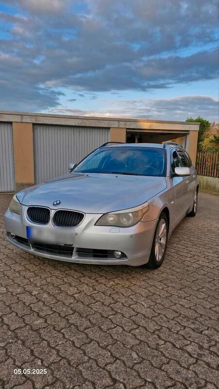 Silber Gebraucht 2005 BMW 525 Kombi | 4.500 € (Fairer Preis) - Bild 1/4
