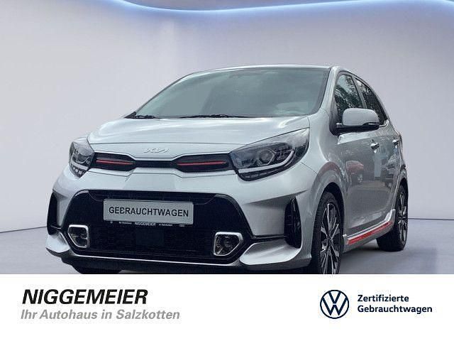Sparkling silver Gebraucht 2023 Kia Picanto GT-Line Kleinwagen | 15.490 € (Fairer Preis) - Bild 1/4