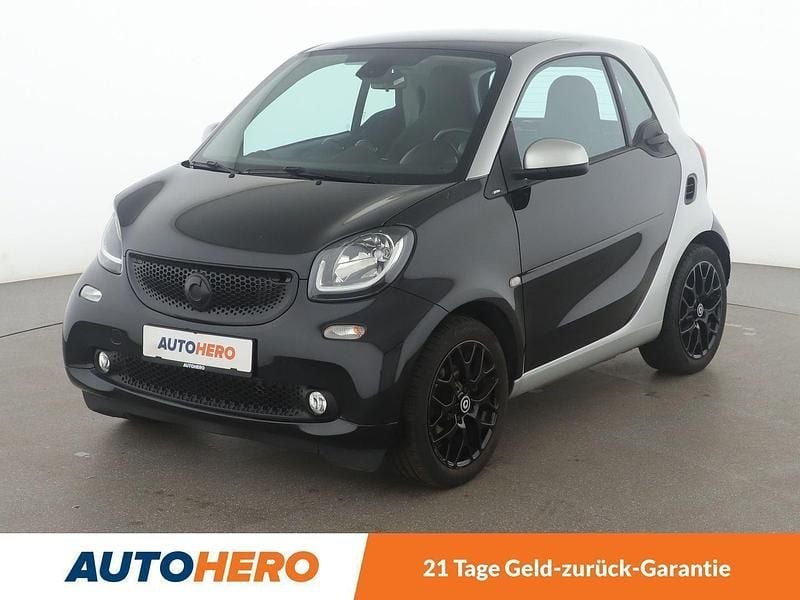 Schwarz Gebraucht 2017 Smart ForTwo Coupé Basis Kleinwagen | 12.600 € (Fairer Preis) - Bild 1/3