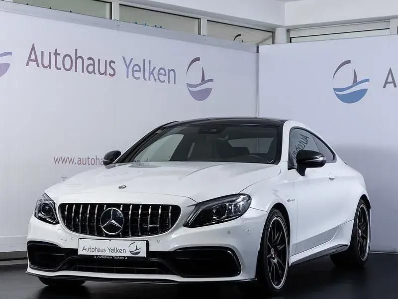 Polarweiss unilack Gebraucht 2020 Mercedes C63 AMG AMG Coupé | 73.490 € (Etwas zu teuer) - Bild 1/4