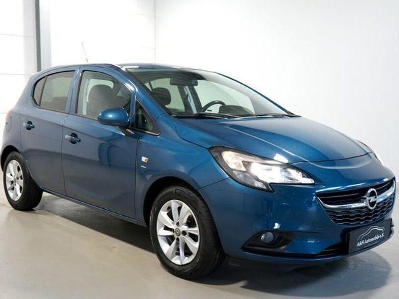 Gebraucht Opel Corsa 101 PS (74 kW) 2016 Blau Kleinwagen