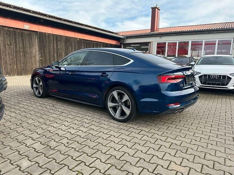 Gebraucht Audi A5 Sportback S-Line 286 PS (210 kW) 2018 Scubablau Kleinwagen
