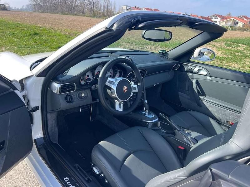 Gebraucht Porsche 911 Turbo Cabriolet 500 PS (367 kW) 2010 Weiß Cabrio