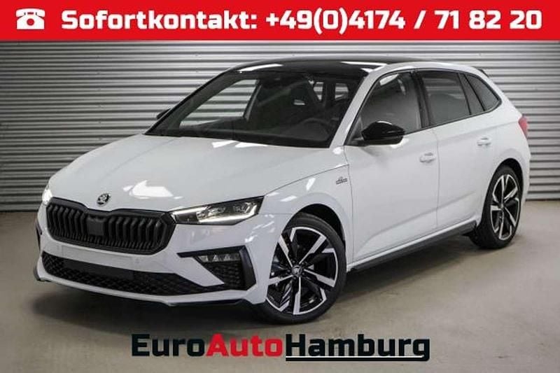Moonweiss metallic (2y) Neu 2025 Skoda Scala Monte Carlo Kleinwagen | 29.090 € (Fairer Preis) - Bild 1/4