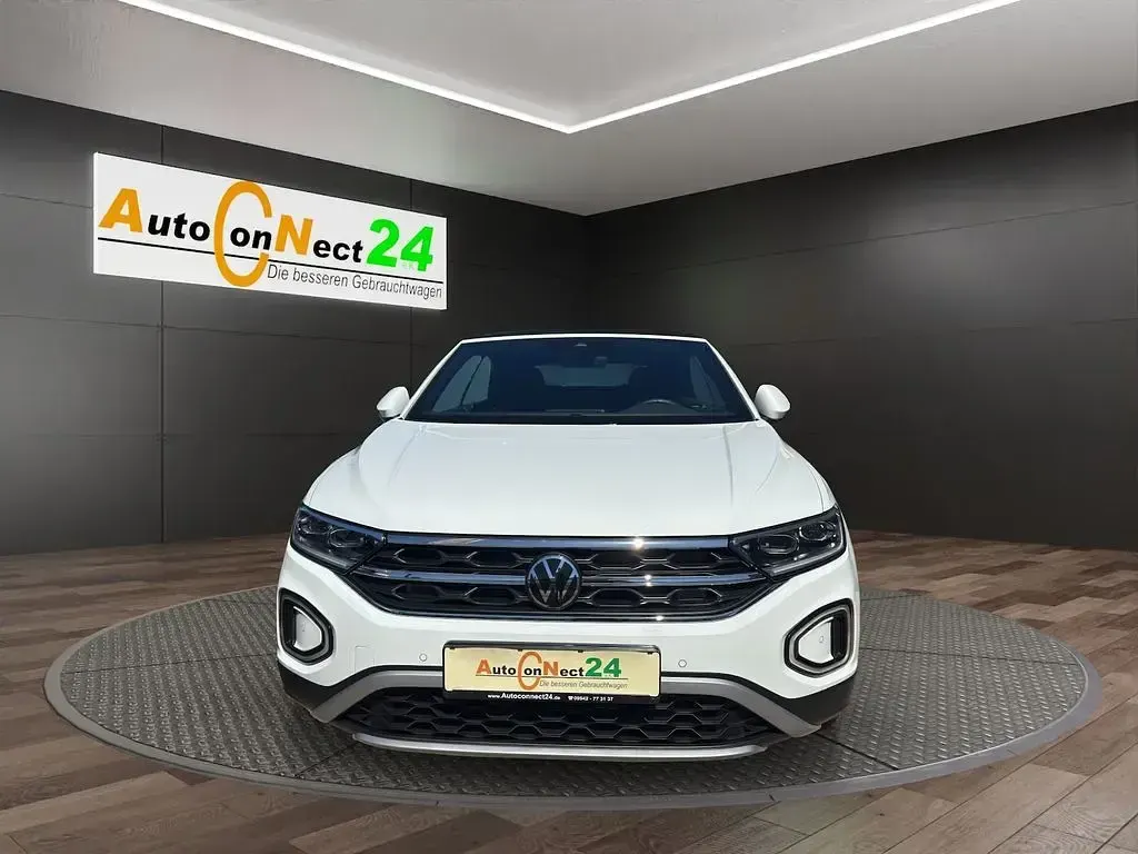 Gebraucht VW T-Roc Cabriolet Style 116 PS (85 kW) 2024 Pure white Cabrio