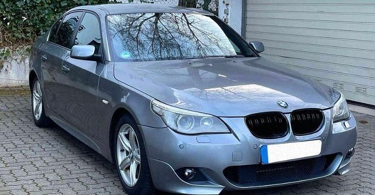 Grau Gebraucht 2007 BMW 523 M Sport Limousine | 6.200 € (Superpreis) - Bild 1/4
