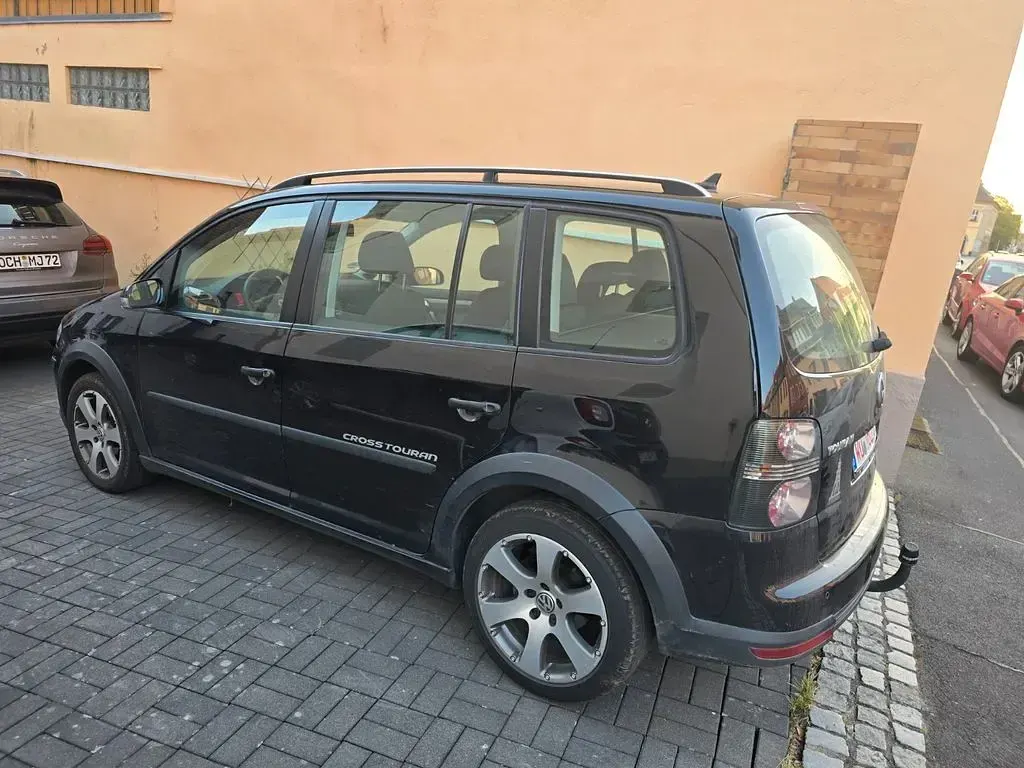 Gebraucht VW Touran Cross 140 PS (102 kW) 2007 Schwarz Van / Kleinbus