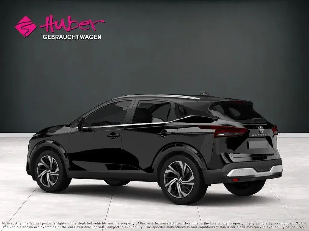 Gebraucht Nissan Qashqai N-Connecta 158 PS (116 kW) 2023 Schwarz SUV