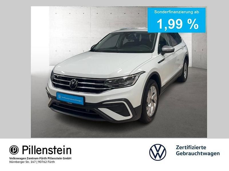 Weiß Gebraucht 2024 VW Tiguan Allspace Life SUV | 34.909 € (Guter Preis) - Bild 1/2