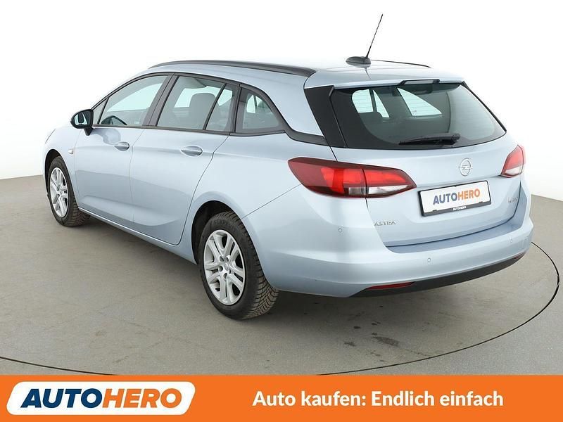 Gebraucht Opel Astra Edition 125 PS (91 kW) 2016 Blau Kombi