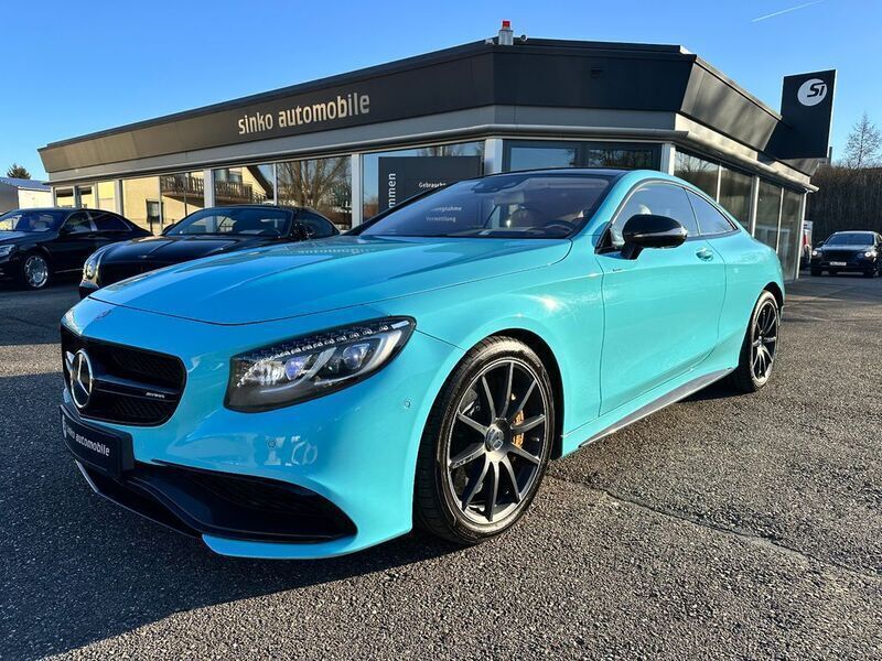 Blau Gebraucht 2015 Mercedes S63 AMG AMG Coupé | 78.000 € (Teuer) - Bild 1/4