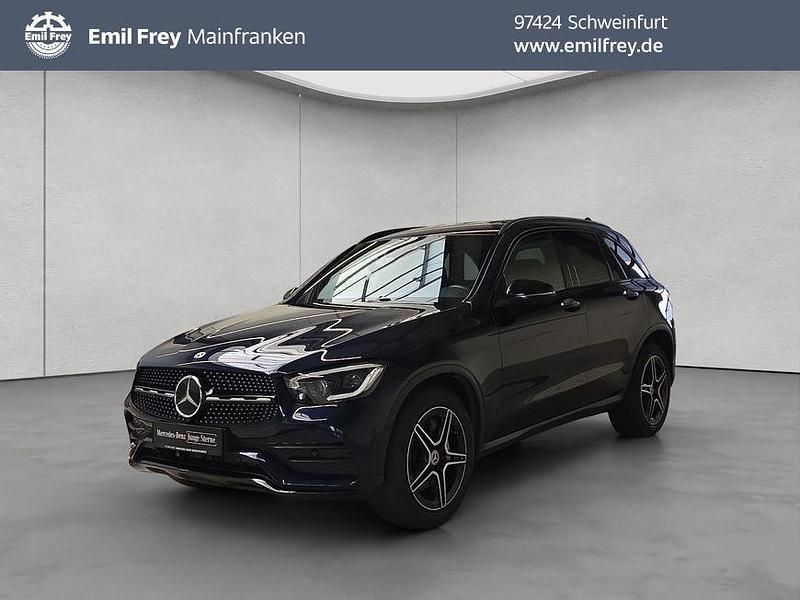 Blau Gebraucht 2020 Mercedes GLC300 AMG SUV | 38.755 € (Fairer Preis) - Bild 1/4