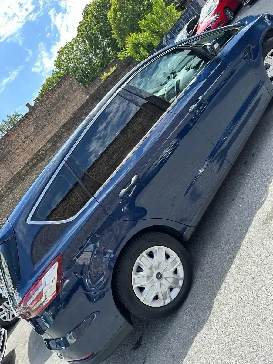 Gebraucht Ford S-MAX Titanium 190 PS (139 kW) 2019 Blau Van / Kleinbus