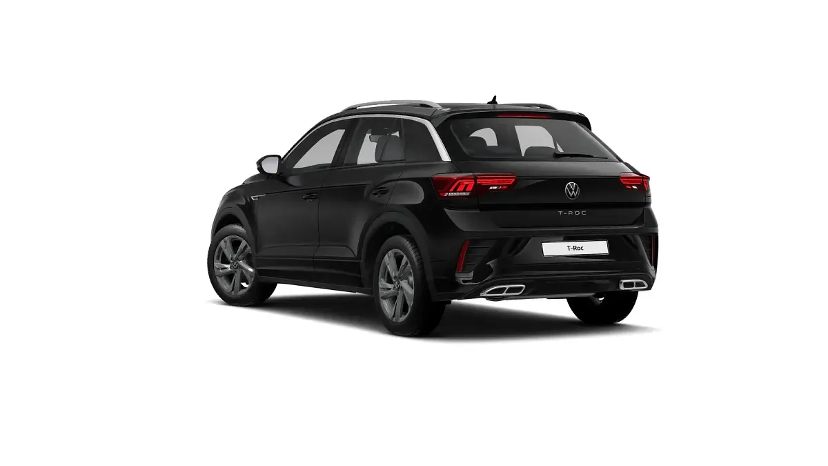 Gebraucht VW T-Roc R-line 150 PS (110 kW) 2024 Schwarz SUV