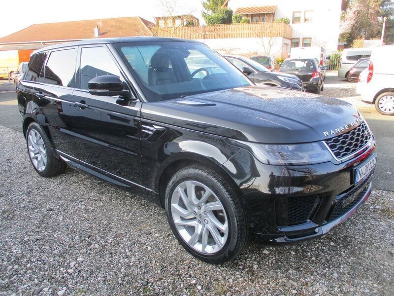 Schwarz Gebraucht 2018 Land Rover Range Rover Sport HSE SUV | 42.900 € (Etwas zu teuer) - Bild 1/4