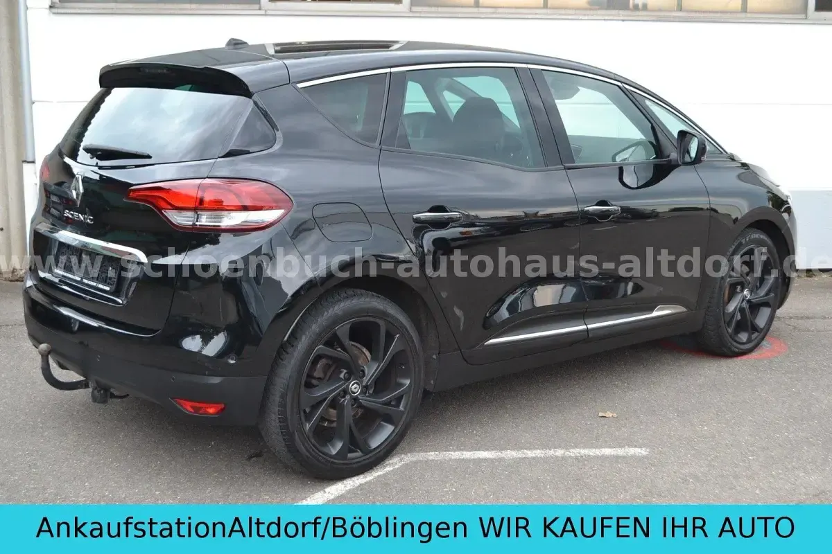 Gebraucht Renault Scénic IV Bose Edition 120 PS (88 kW) 2019 Schwarz metallic Van / Kleinbus
