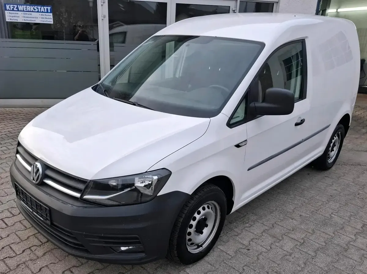 Gebraucht VW Caddy 102 PS (75 kW) 2017 Weiß Van / Kleinbus